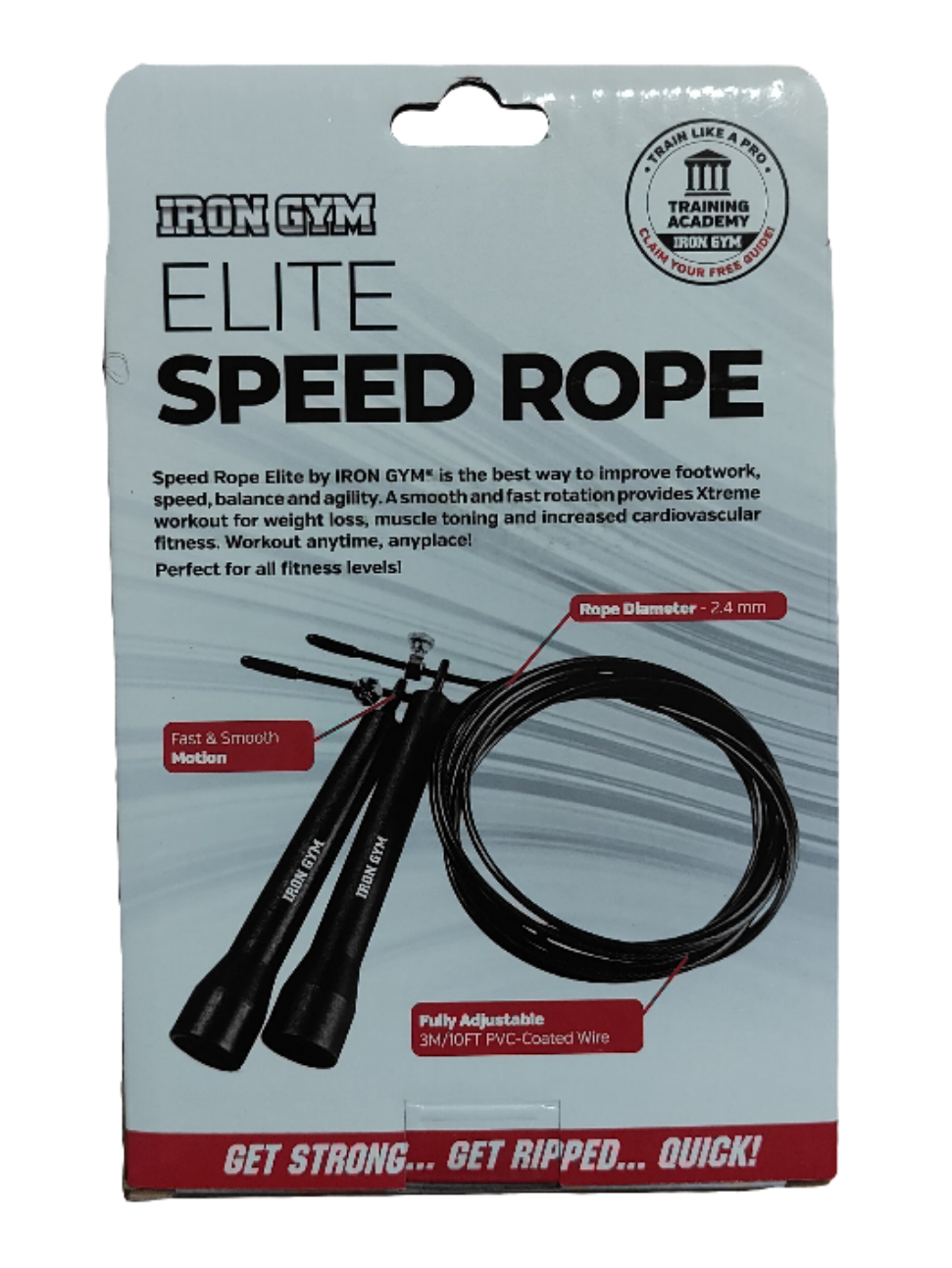 Iron gym elite speed rope