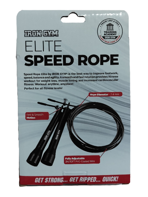 Iron gym elite speed rope