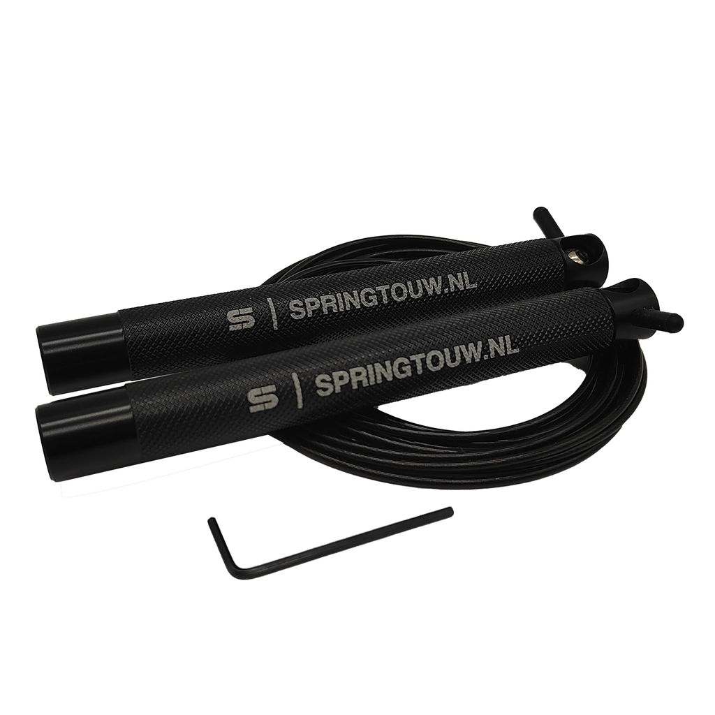 Duurzaam speed rope springtouw geschikt voor dagelijkse intensieve workouts