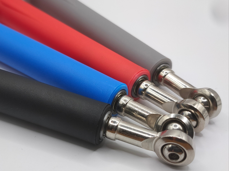 Lichtgewicht ergonomische handvatten van het stalen speed rope springtouw